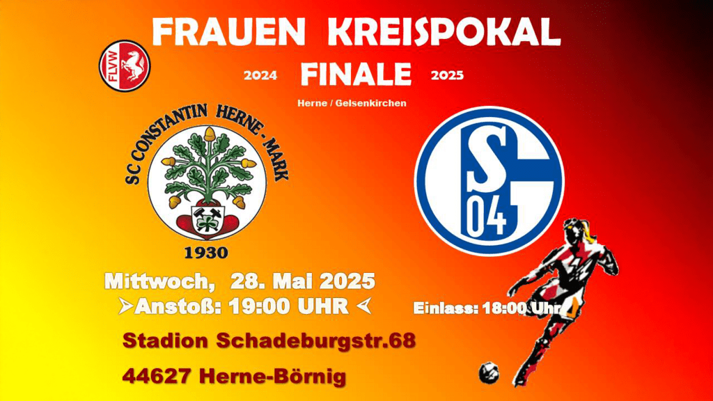 Frauen-Kreispokalfinale am 28.05.2025 in Herne-Börnig