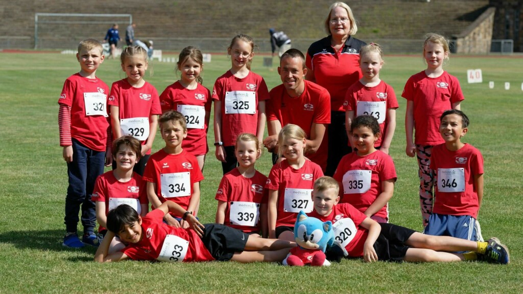 U10 der VfL-Leichtathletik 2025