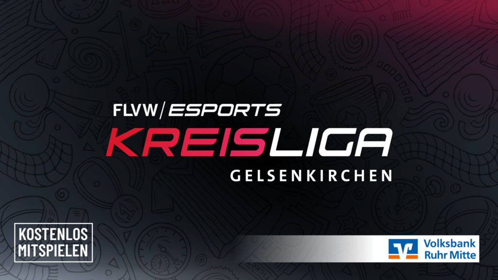 FLVWESPORTS Kreisliga Gelsenkirchen geht in die fünfte Saison – unterstützt von der Volksbank Ruhr Mitte