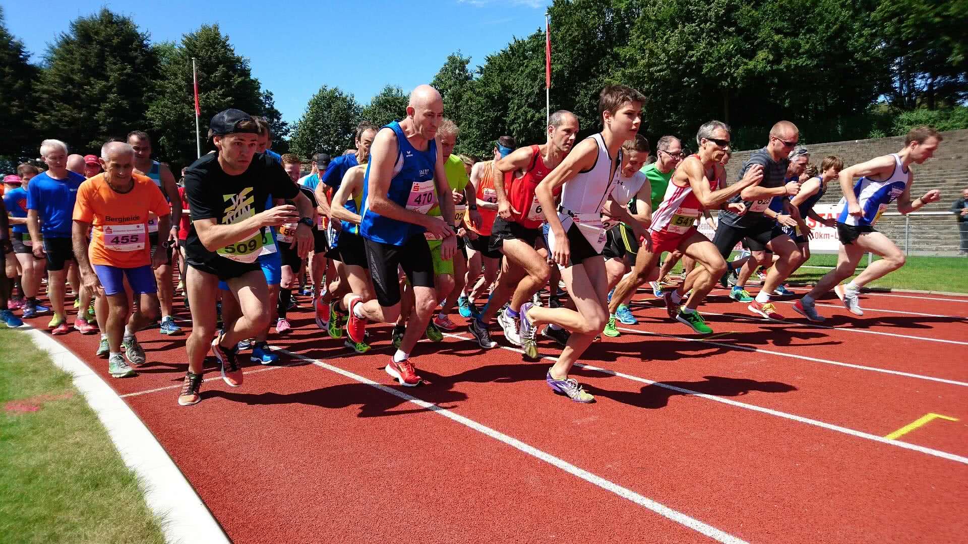 Startschuss beim Sparkassenlauf