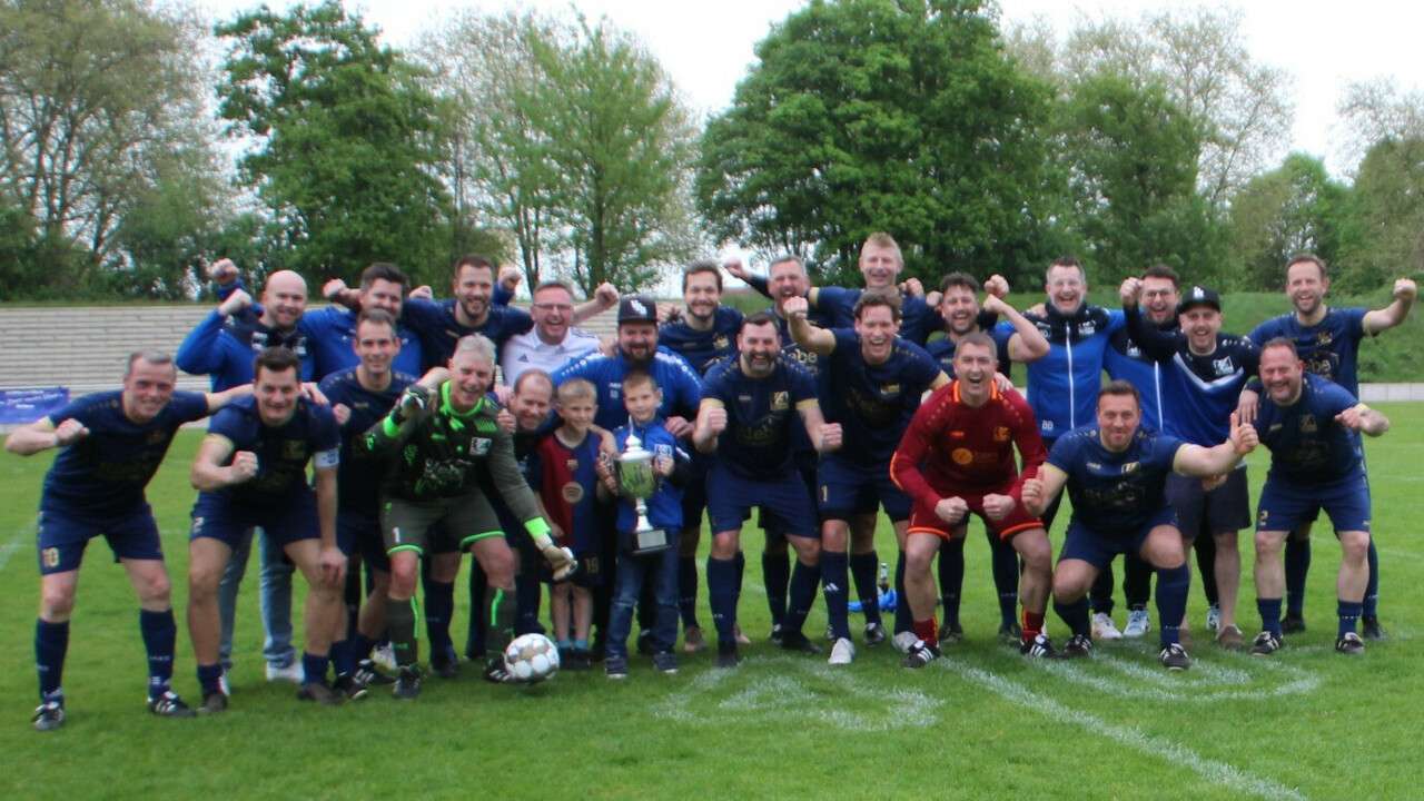 Kreispokal der Alten Herren Ü32 – VfB Kirchhellen ist Pokalsieger!